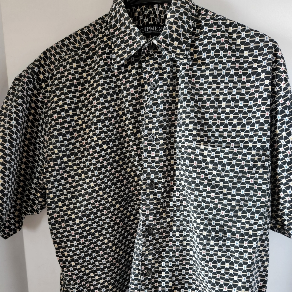 Equipment Men's Small Button Down Shirt